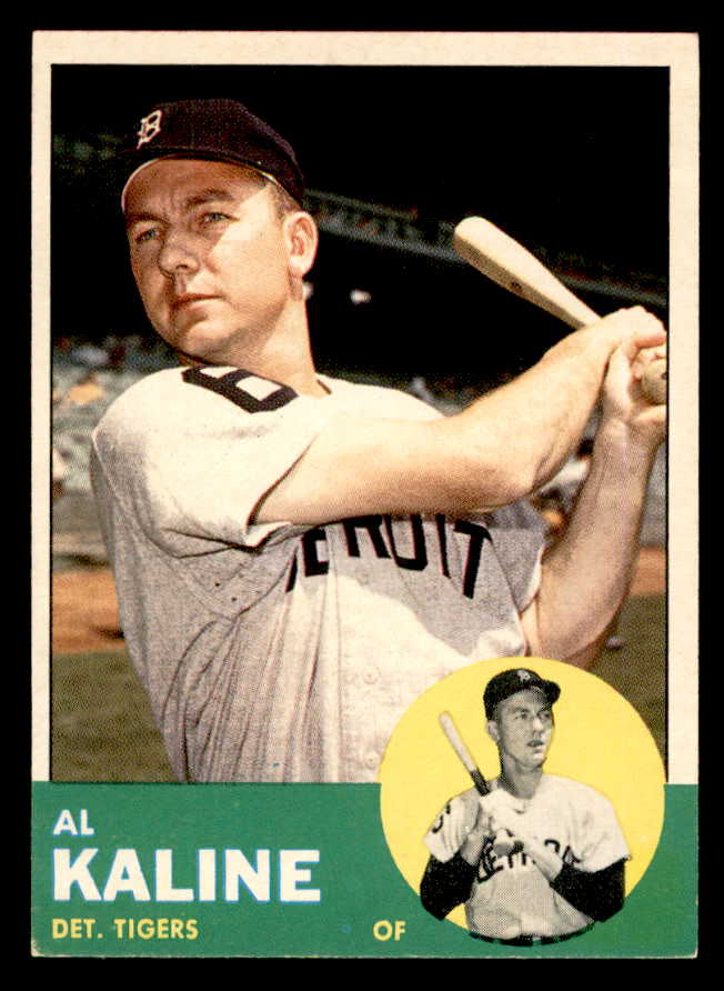1963 Topps Baseball #025 Al Kaline Tigers EX+/EX-MT 540610