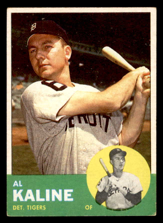 1963 Topps Baseball #025 Al Kaline Tigers VG-EX 540611