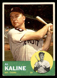 1963 Topps Baseball #025 Al Kaline Tigers VG 540612