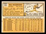 1963 Topps Baseball #323 Bill Mazeroski Pirates NR-MT 540615
