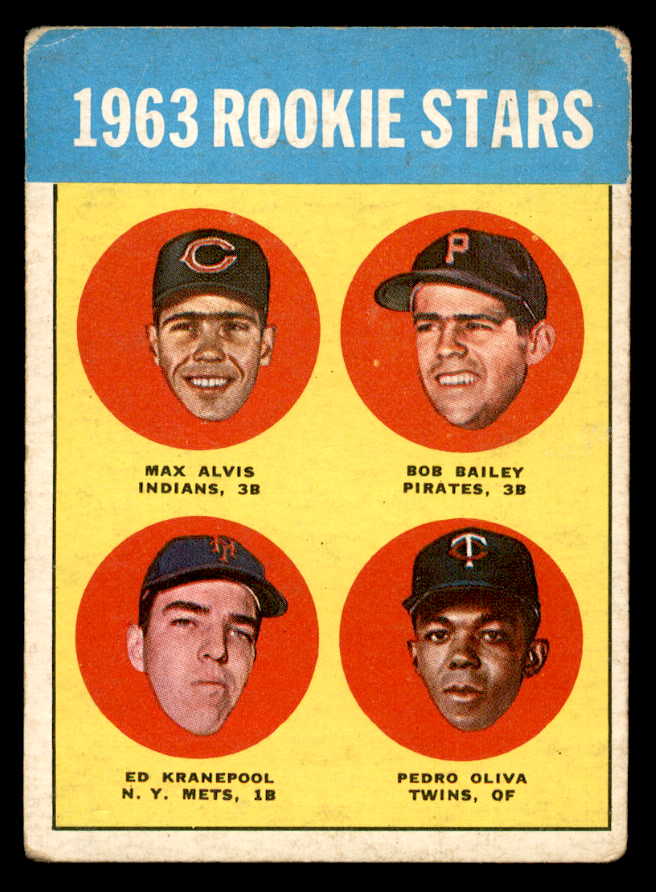 1963 Topps Baseball #228 Tony Oliva Twins VG 540618