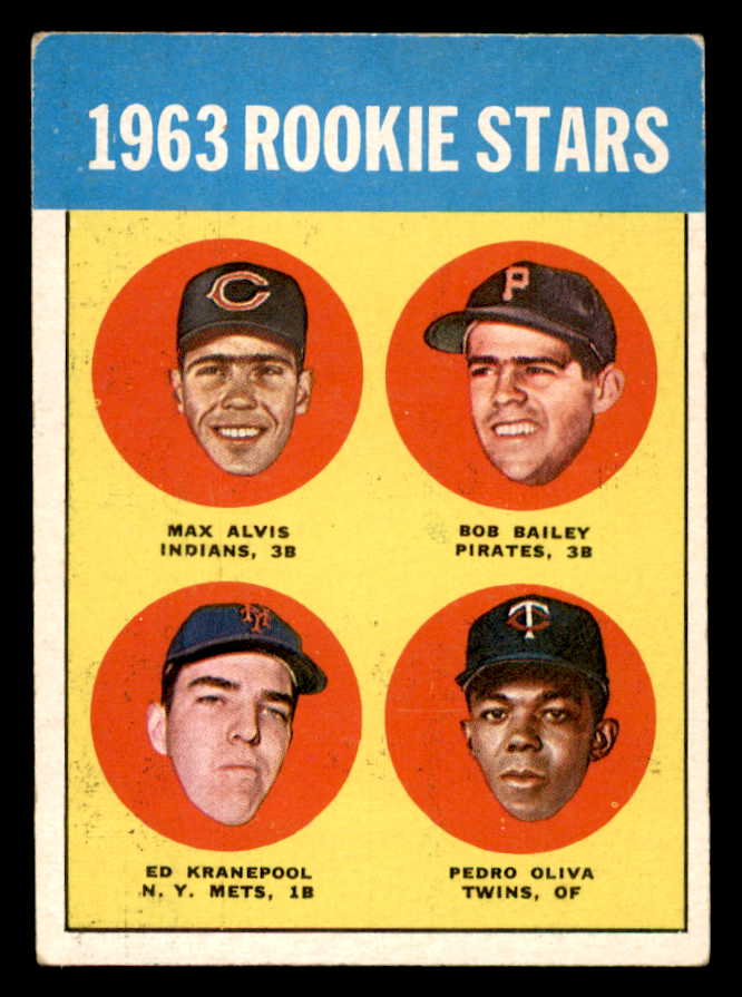 1963 Topps Baseball #228 Tony Oliva Twins VG-EX 540619