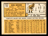 1963 Topps Baseball #126 Bob Uecker Braves EX+/EX-MT 540621