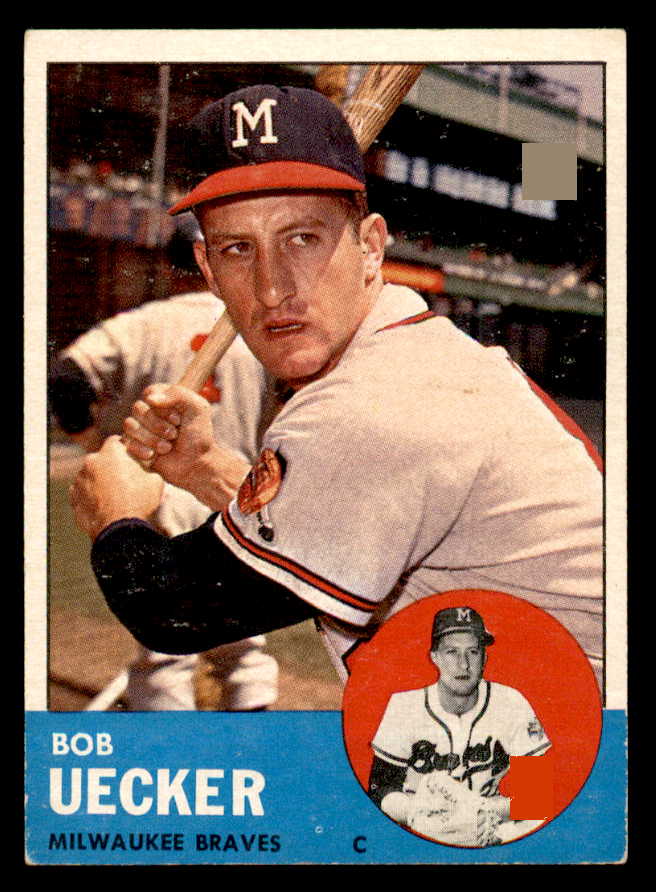 1963 Topps Baseball #126 Bob Uecker Braves VG-EX 540622