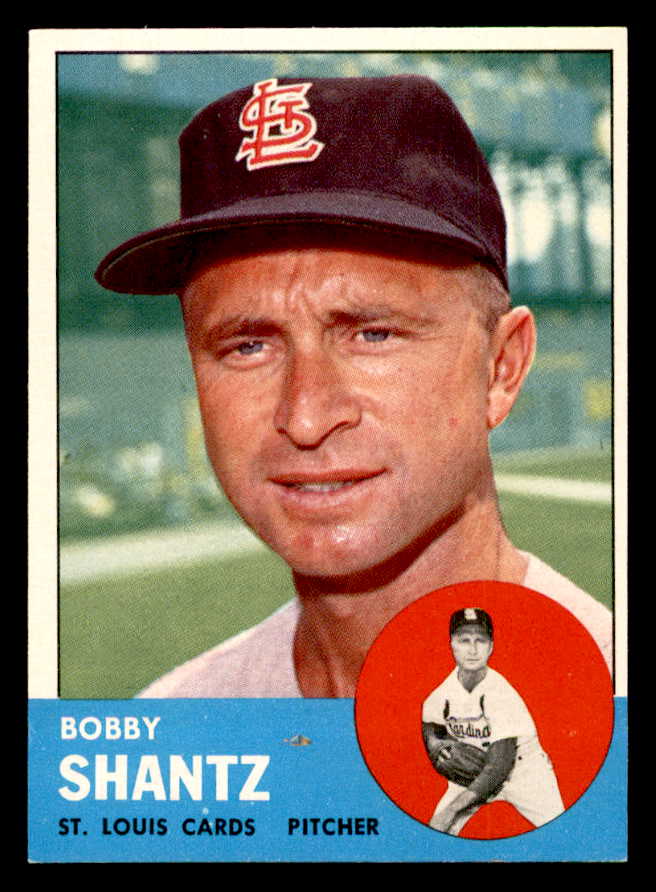 1963 Topps Baseball #533 Bobby Shantz Cardinals NR-MT 540623