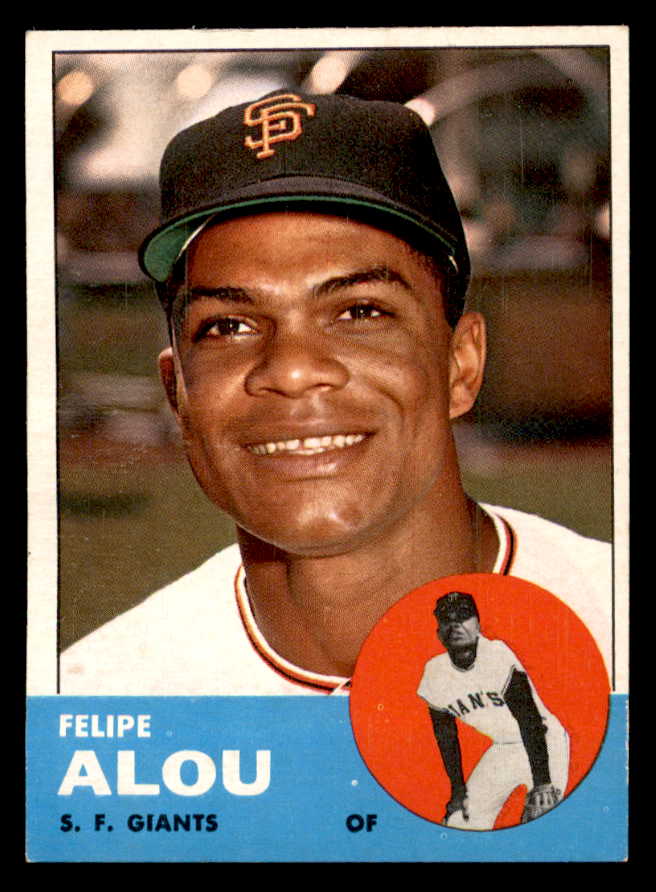 1963 Topps Baseball #270 Felipe Alou Giants NR-MT 540624