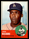 1963 Topps Baseball #487 John Roseboro Dodgers NR-MT 540629