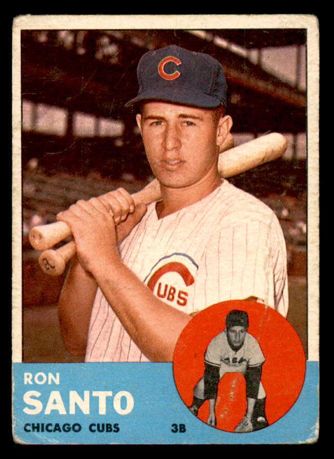 1963 Topps Baseball #252 Ron Santo Cubs GD-VG 540630