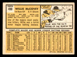 1963 Topps Baseball #490 Willie McCovey Giants VG-EX 540637