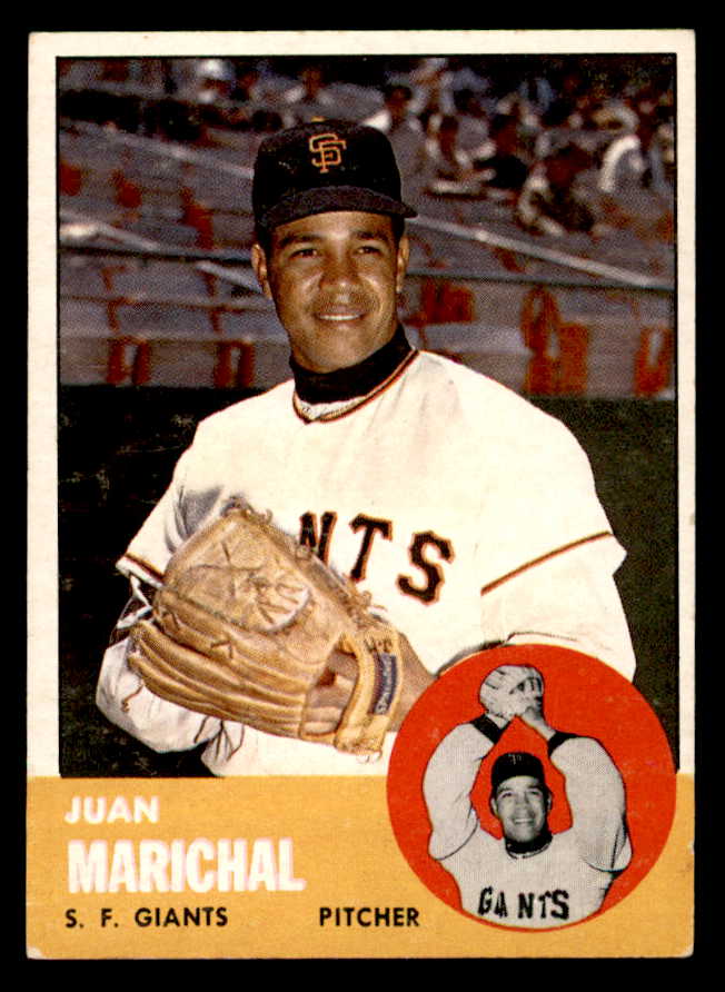 1963 Topps Baseball #440 Juan Marichal Giants EX+/EX-MT 540640