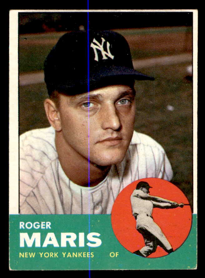 1963 Topps Baseball #120 Roger Maris Yankees EX+/EX-MT 540658