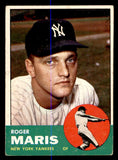 1963 Topps Baseball #120 Roger Maris Yankees VG-EX 540661