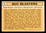 1963 Topps Baseball #018 Roberto Clemente Smoky Burgess VG-EX 540664