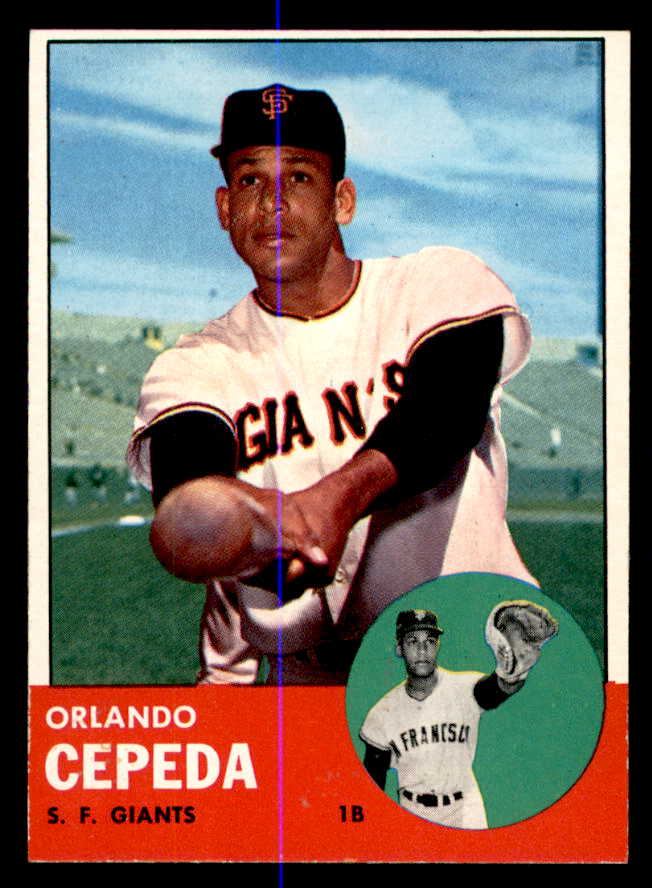 1963 Topps Baseball #520 Orlando Cepeda Giants NR-MT 540665