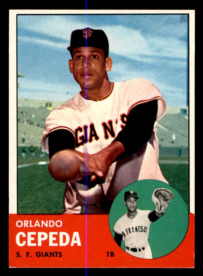 1963 Topps Baseball #520 Orlando Cepeda Giants NR-MT 540666