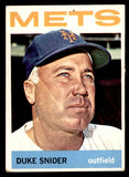 1964 Topps Baseball #155 Duke Snider Mets FR-GD 540679