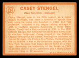 1964 Topps Baseball #324 Casey Stengel Mets VG-EX 540681