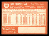 1964 Topps Baseball #265 Jim Bunning Phillies EX+/EX-MT 540683