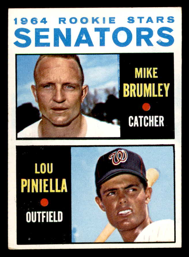 1964 Topps Baseball #167 Lou Piniella Senators VG-EX 540690