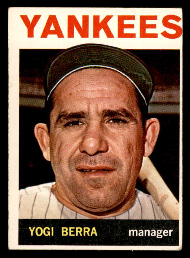 1964 Topps Baseball #021 Yogi Berra Yankees VG-EX 540693