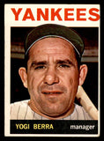 1964 Topps Baseball #021 Yogi Berra Yankees VG-EX 540693