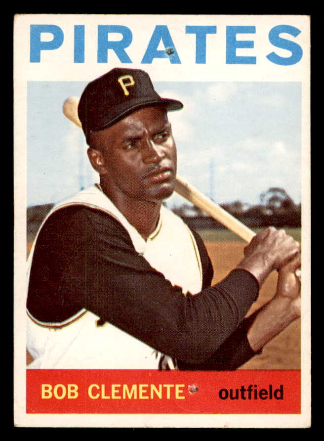 1964 Topps Baseball #440 Roberto Clemente Pirates GD-VG 540695