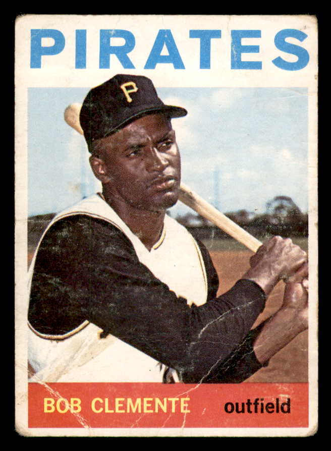1964 Topps Baseball #440 Roberto Clemente Pirates FR-GD 540697