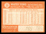 1964 Topps Baseball #380 Whitey Ford Yankees EX 540702