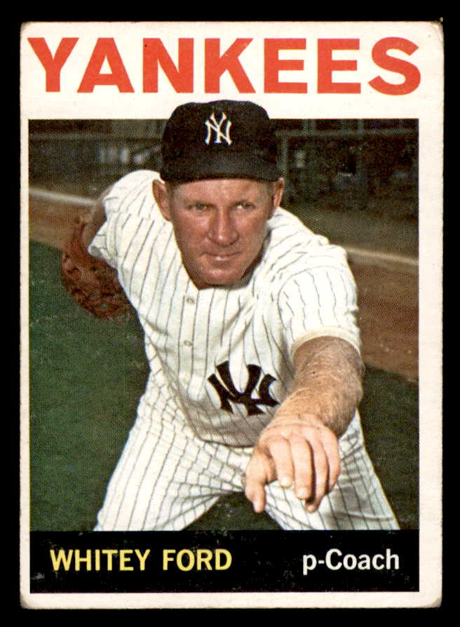 1964 Topps Baseball #380 Whitey Ford Yankees VG 540703