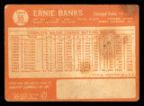 1964 Topps Baseball #055 Ernie Banks Cubs Fair 540705