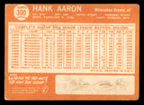 1964 Topps Baseball #300 Hank Aaron Braves VG 540709