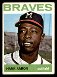 1964 Topps Baseball #300 Hank Aaron Braves VG 540710