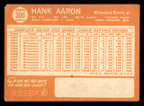 1964 Topps Baseball #300 Hank Aaron Braves VG 540710