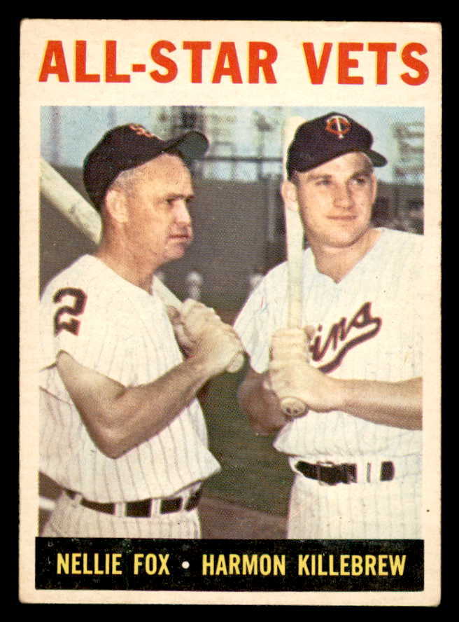 1964 Topps Baseball #081 Harmon Killebrew Nellie Fox VG-EX 540711