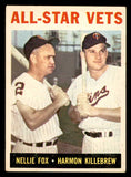 1964 Topps Baseball #081 Harmon Killebrew Nellie Fox VG-EX 540711