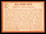 1964 Topps Baseball #081 Harmon Killebrew Nellie Fox VG-EX 540711