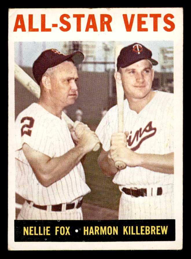 1964 Topps Baseball #081 Harmon Killebrew Nellie Fox VG-EX 540712