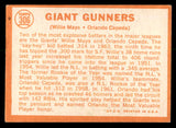 1964 Topps Baseball #306 Willie Mays Orlando Cepeda VG 540716