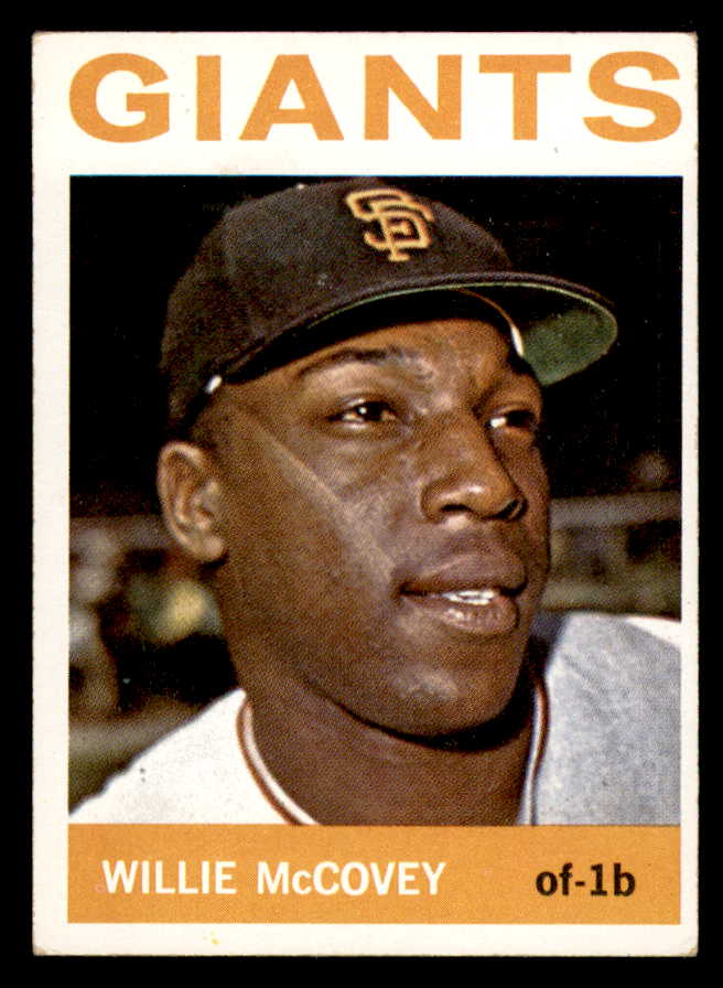 1964 Topps Baseball #350 Willie McCovey Giants VG-EX 540717