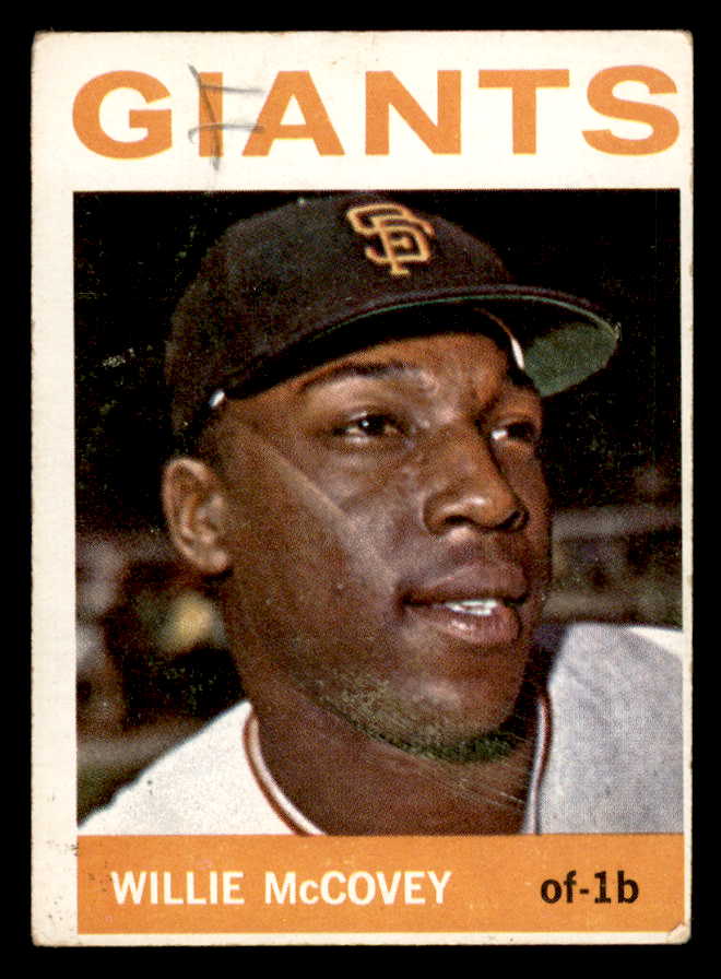 1964 Topps Baseball #350 Willie McCovey Giants Poor 540725