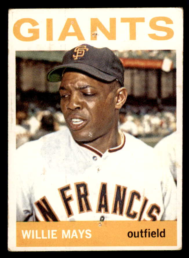 1964 Topps Baseball #150 Willie Mays Giants GD-VG 540727