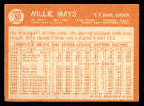 1964 Topps Baseball #150 Willie Mays Giants VG 540728