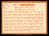 1964 Topps Baseball #331 Mickey Mantle Al Kaline Roger Maris VG-EX 540731