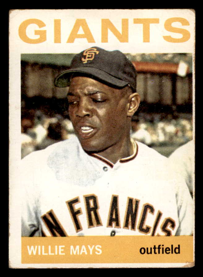 1964 Topps Baseball #150 Willie Mays Giants VG 540737
