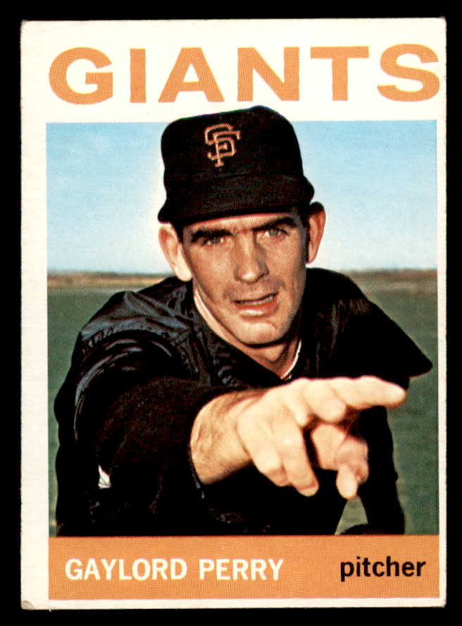 1964 Topps Baseball #468 Gaylord Perry Giants VG-EX 540738