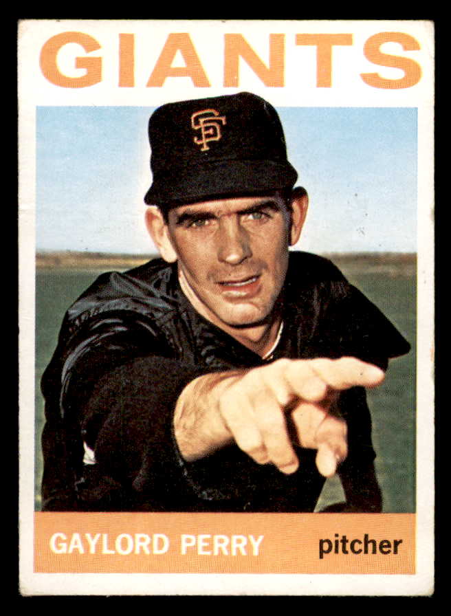 1964 Topps Baseball #468 Gaylord Perry Giants VG-EX 540739