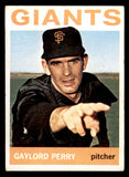 1964 Topps Baseball #468 Gaylord Perry Giants VG-EX 540739