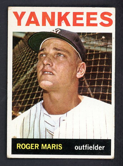 1964 Topps Baseball #225 Roger Maris Yankees VG-EX 540740