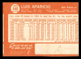 1964 Topps Baseball #540 Luis Aparicio White Sox VG-EX 540742