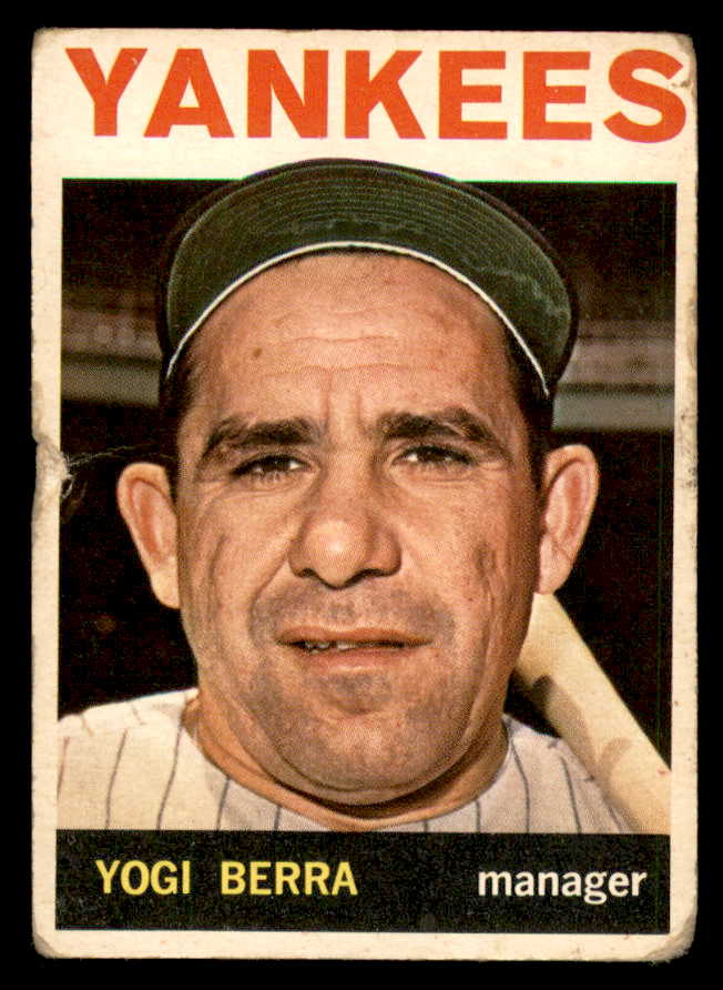 1964 Topps Baseball #021 Yogi Berra Yankees GD-VG 540743